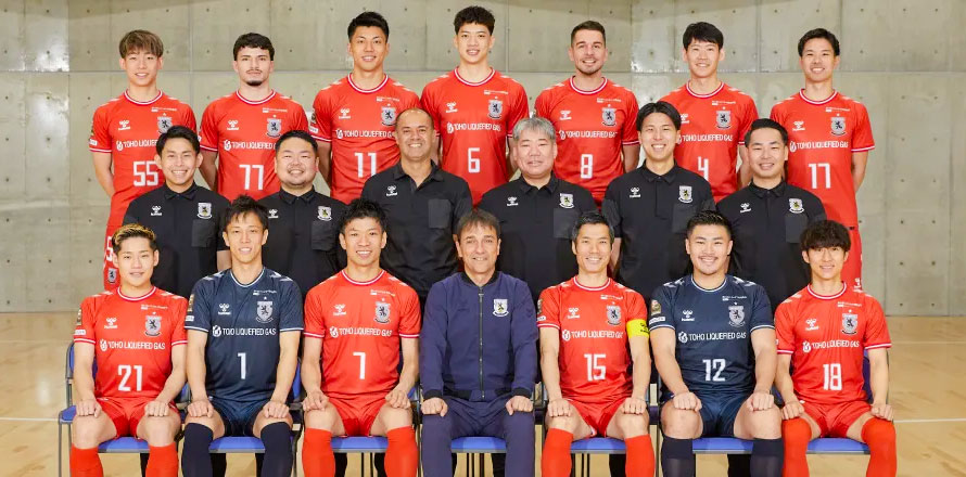 名古屋オーシャンズの選手の皆さん